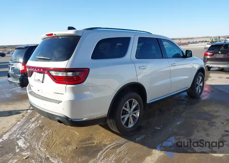2016 Dodge Durango Limited из США, поврежденный, VIN 1C4RDJDG7GC486470